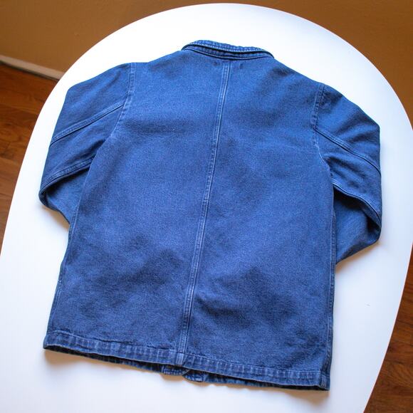 Tradlands Denim Chore Coat Size Small - Picture 7 of 7